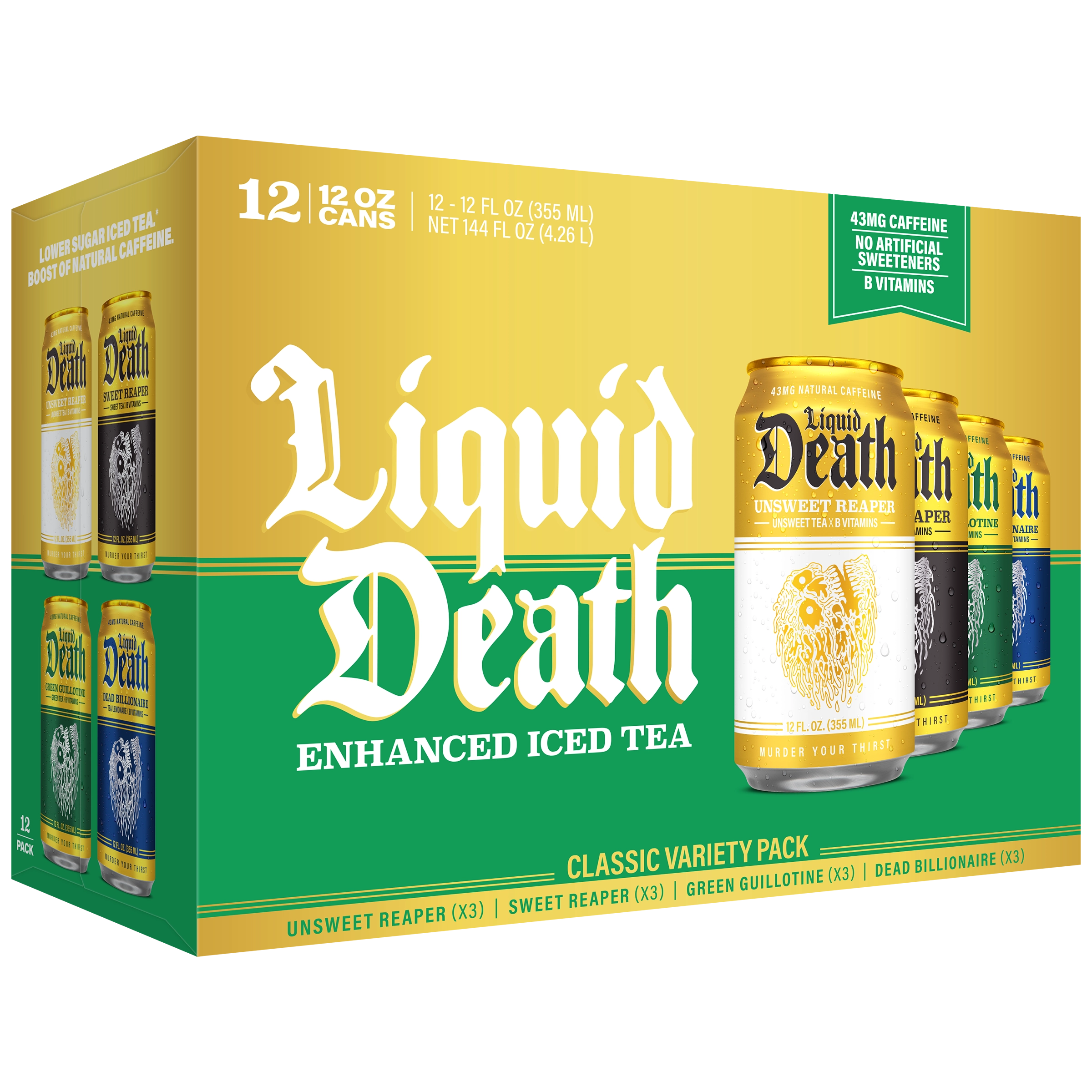 Classic Tea Variety Pack – Liquid Death