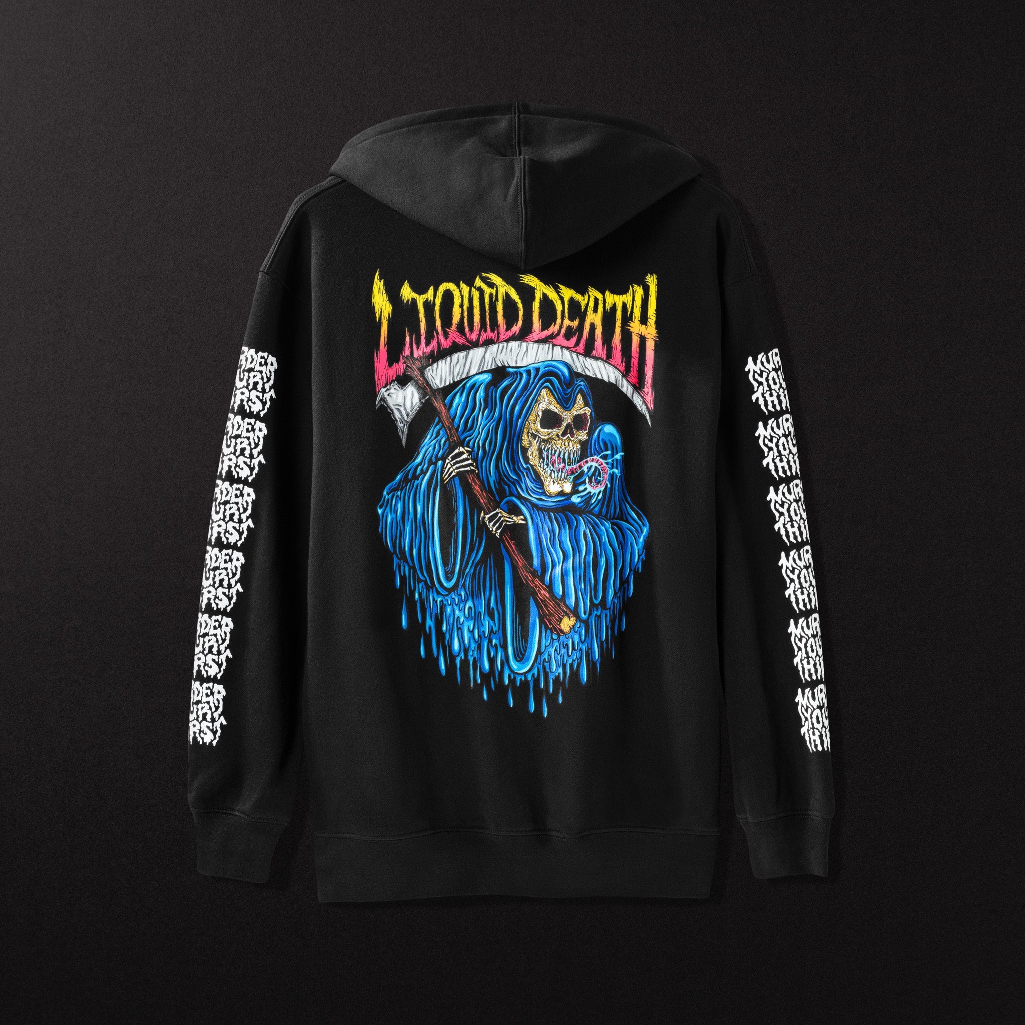 Liquid death hoodie Clearance