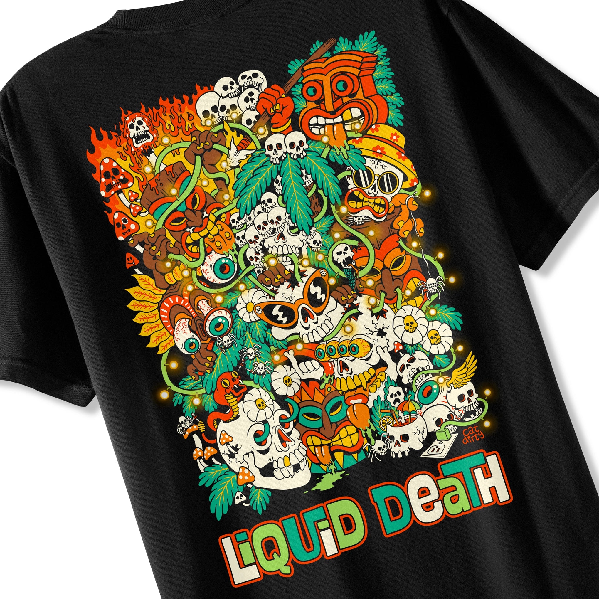 Daiquiri Death Tee back detail