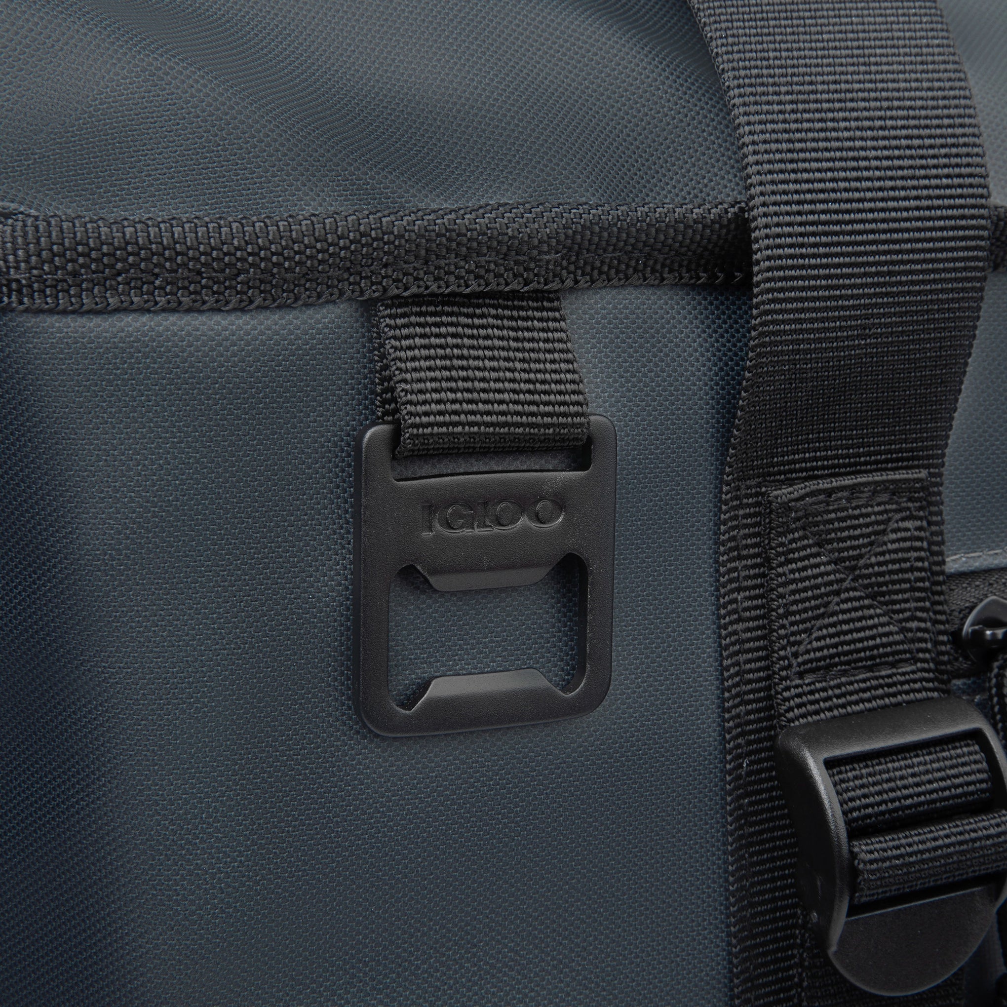 Liquid Death x Igloo Body Bag Soft Cooler — closeup 3