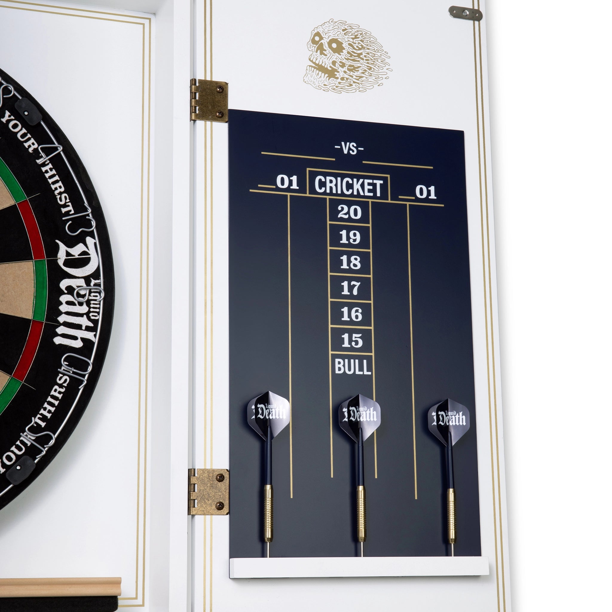 Darts of Darkness Front Open Close Up