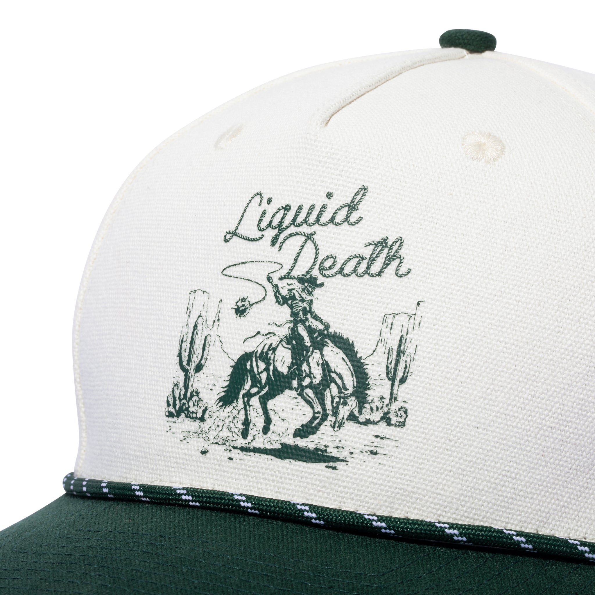 Death Western Hat — 3/4 closeup