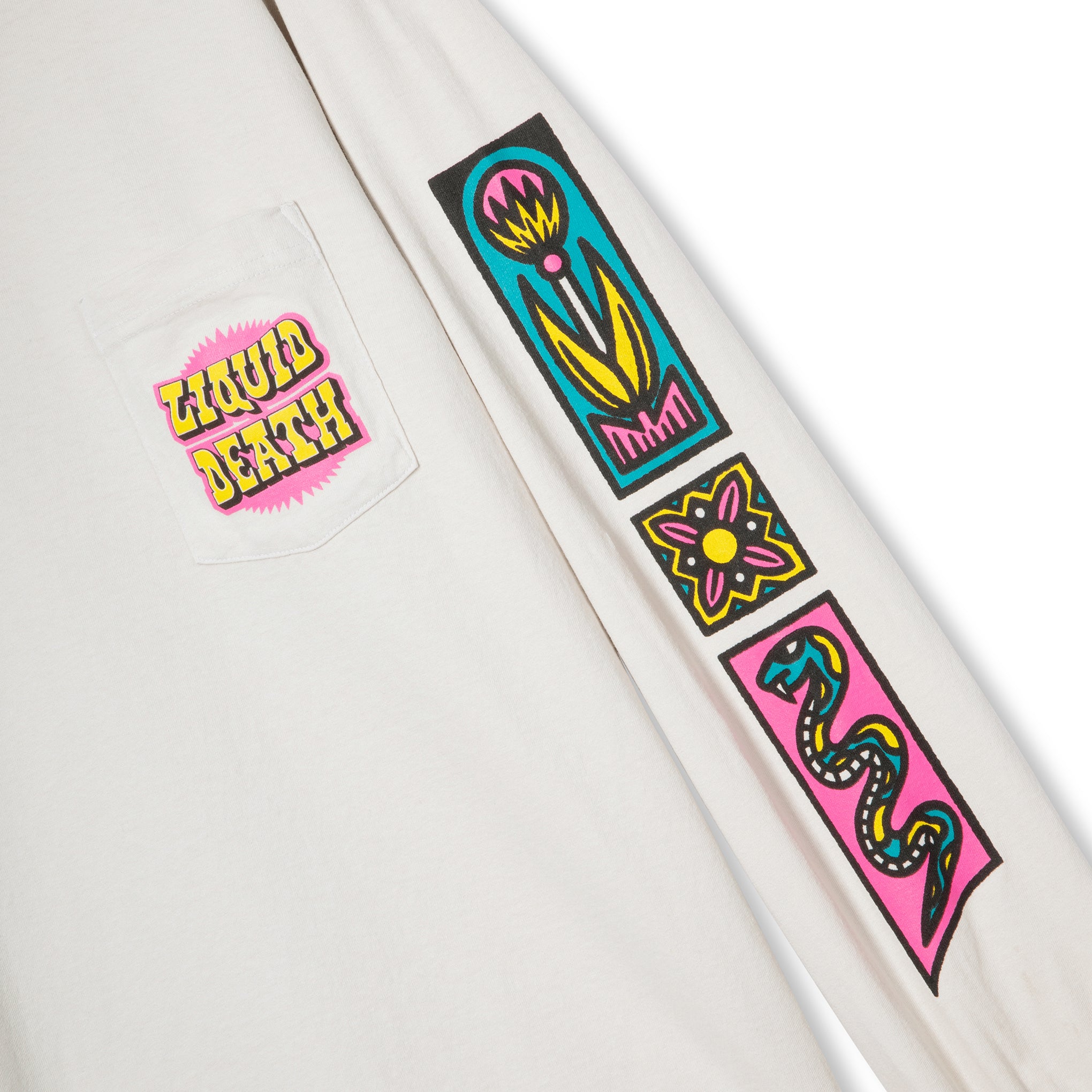 Death Jungle Shirt Front Close Up