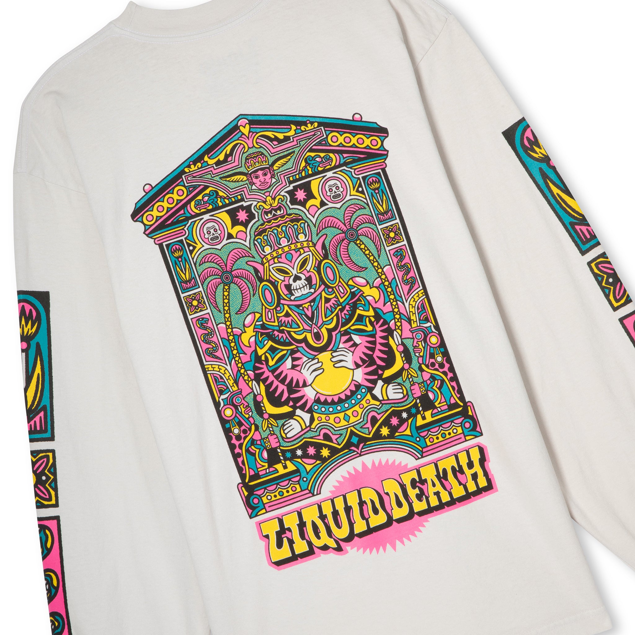 Death Jungle Shirt Back Close Up