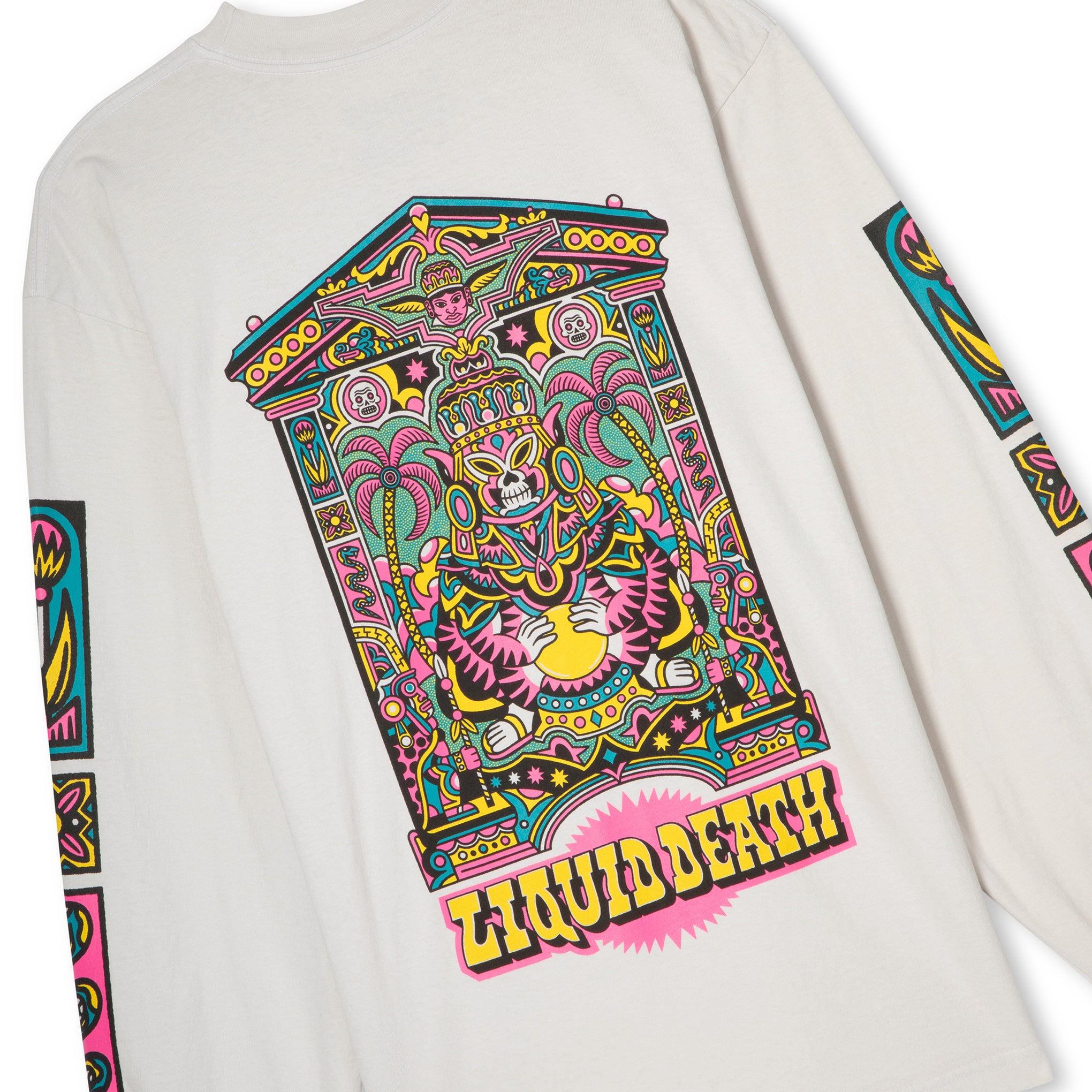 Death Jungle Shirt Back Close Up