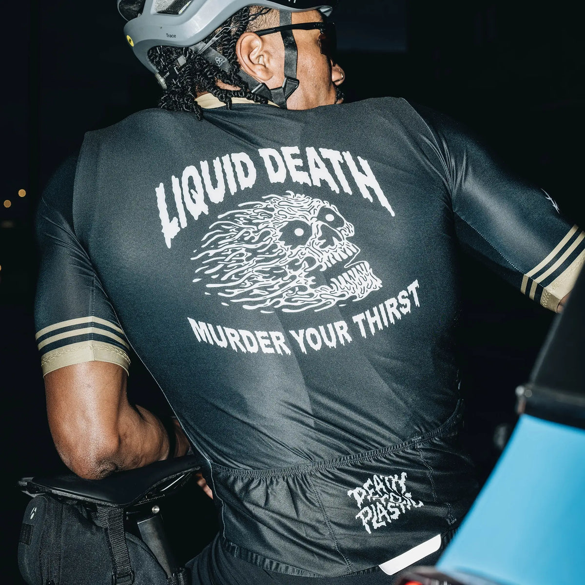 Heavy Pedal x Liquid Death Men's Cycling Jersey