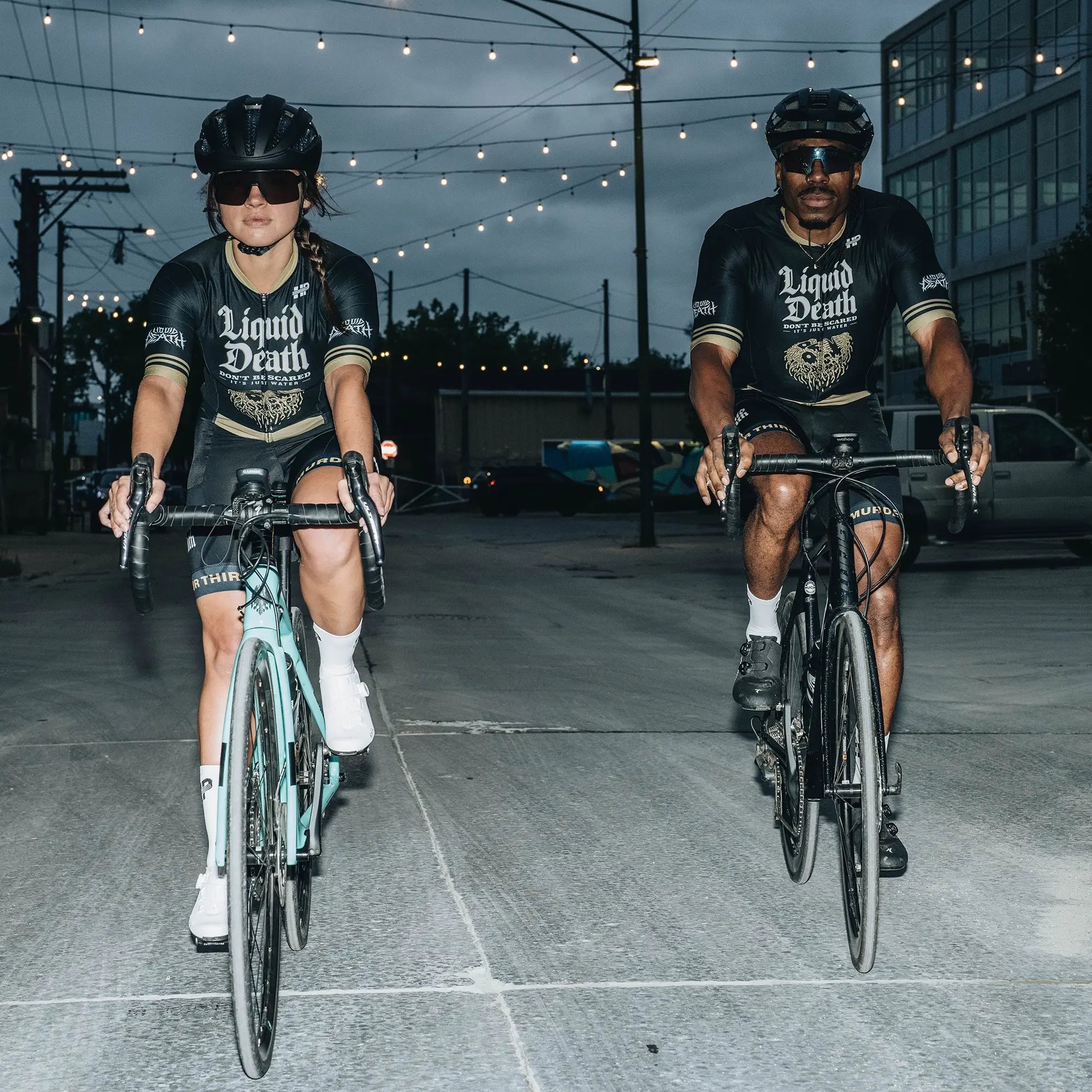 Heavy Pedal x Liquid Death Men's Cycling Jersey - Main Image