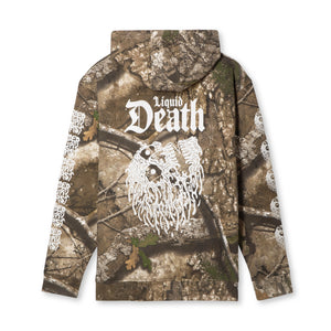 Invisible Death Hoodie Camo Back