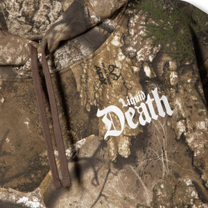 Invisible Death Hoodie Camo Front Detail