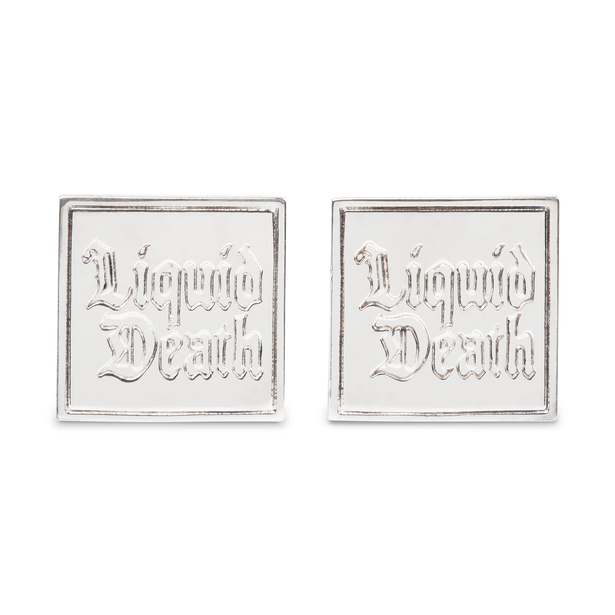 Killer Cuff Links Silver Front