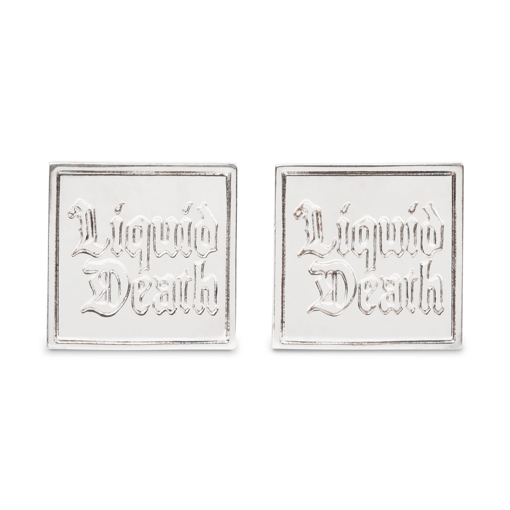 Killer Cuff Links Silver Front