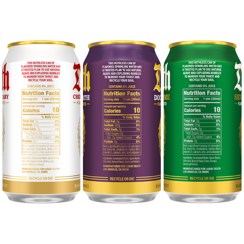 Killer Classics Vol.2 — back of can 12oz