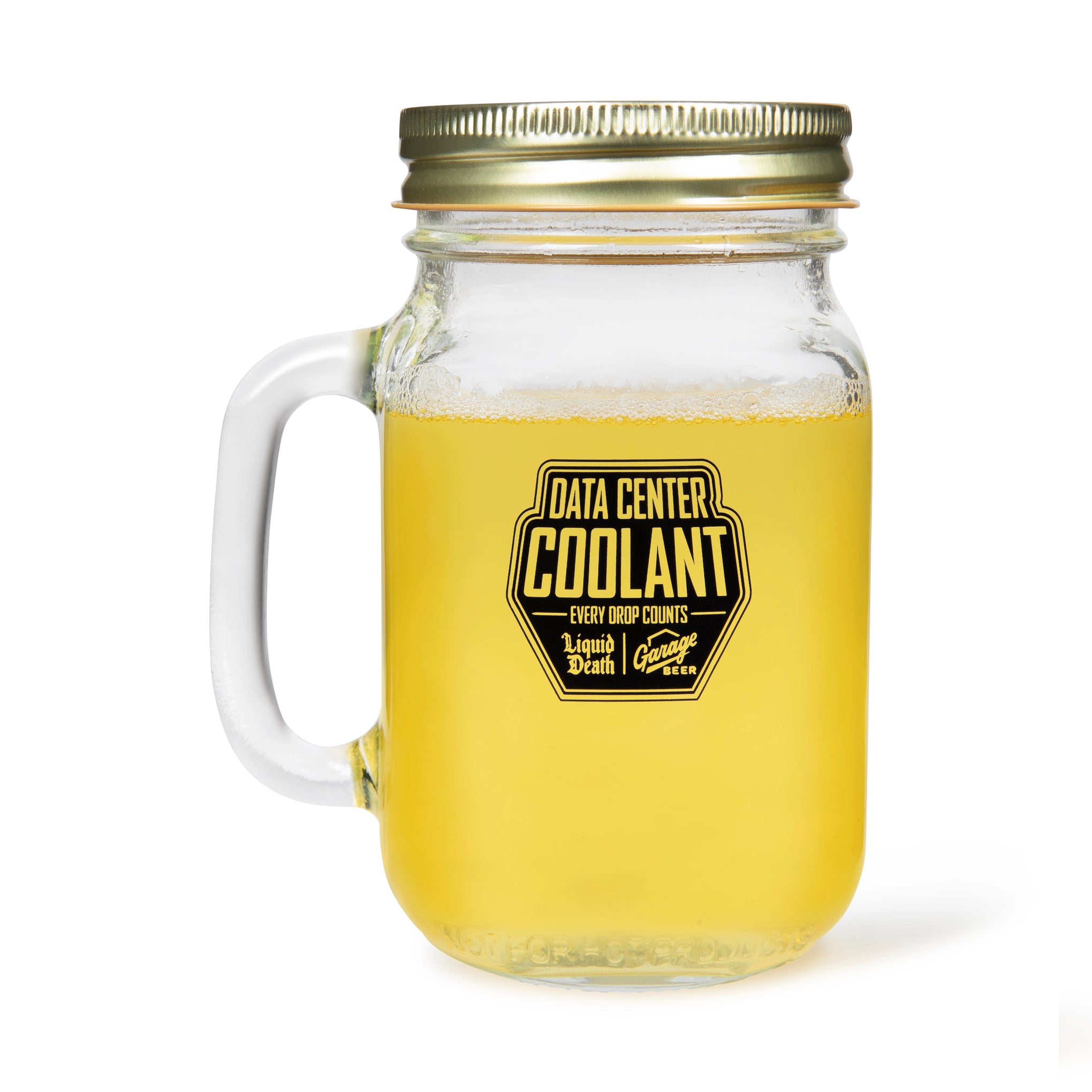Liquid Death x Garage Beer Data Center Coolant Collector — filled