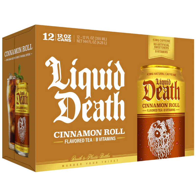 Cinnamon Roll — 12oz 12 pack case