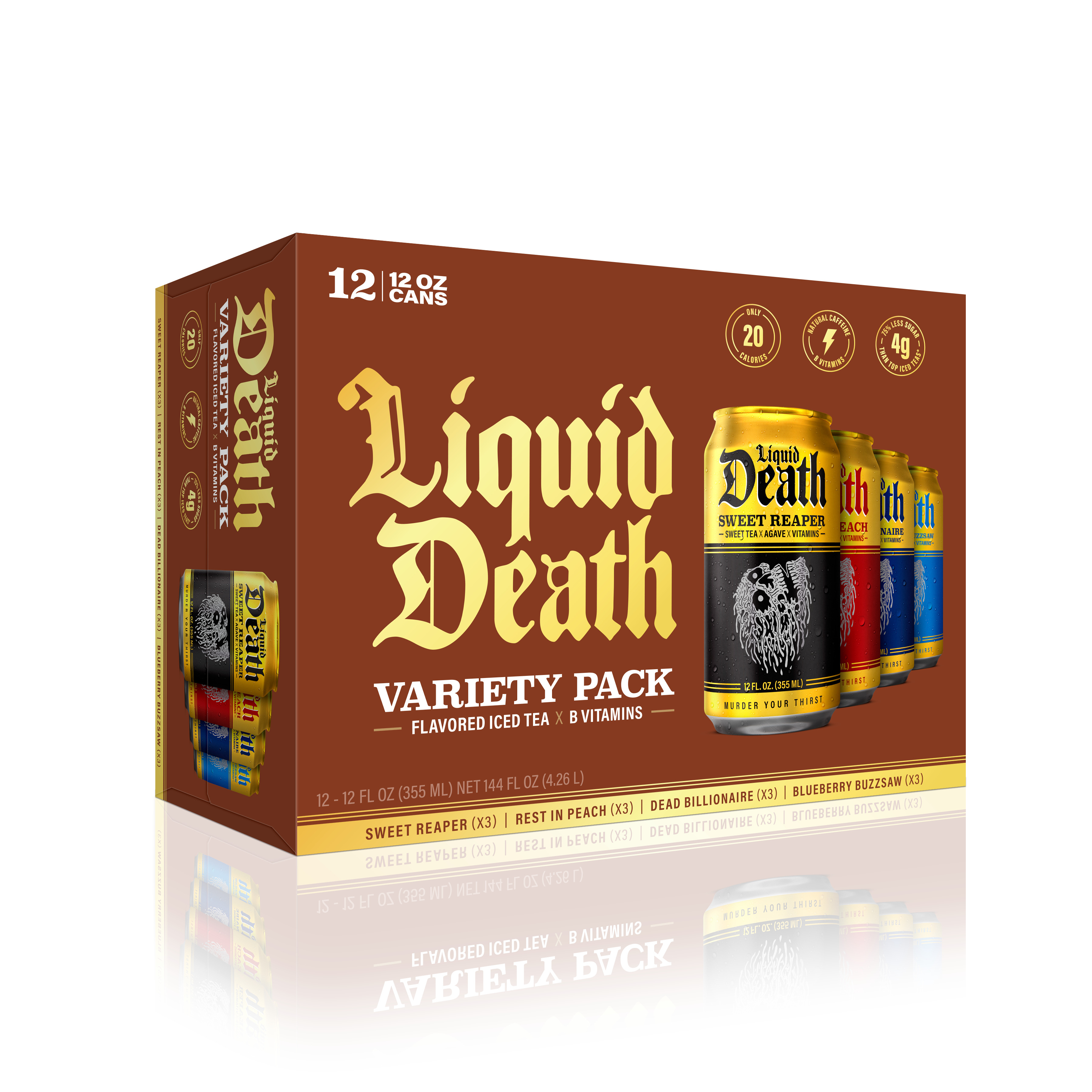 Iced Tea Variety Pack 12oz (12-Pack)