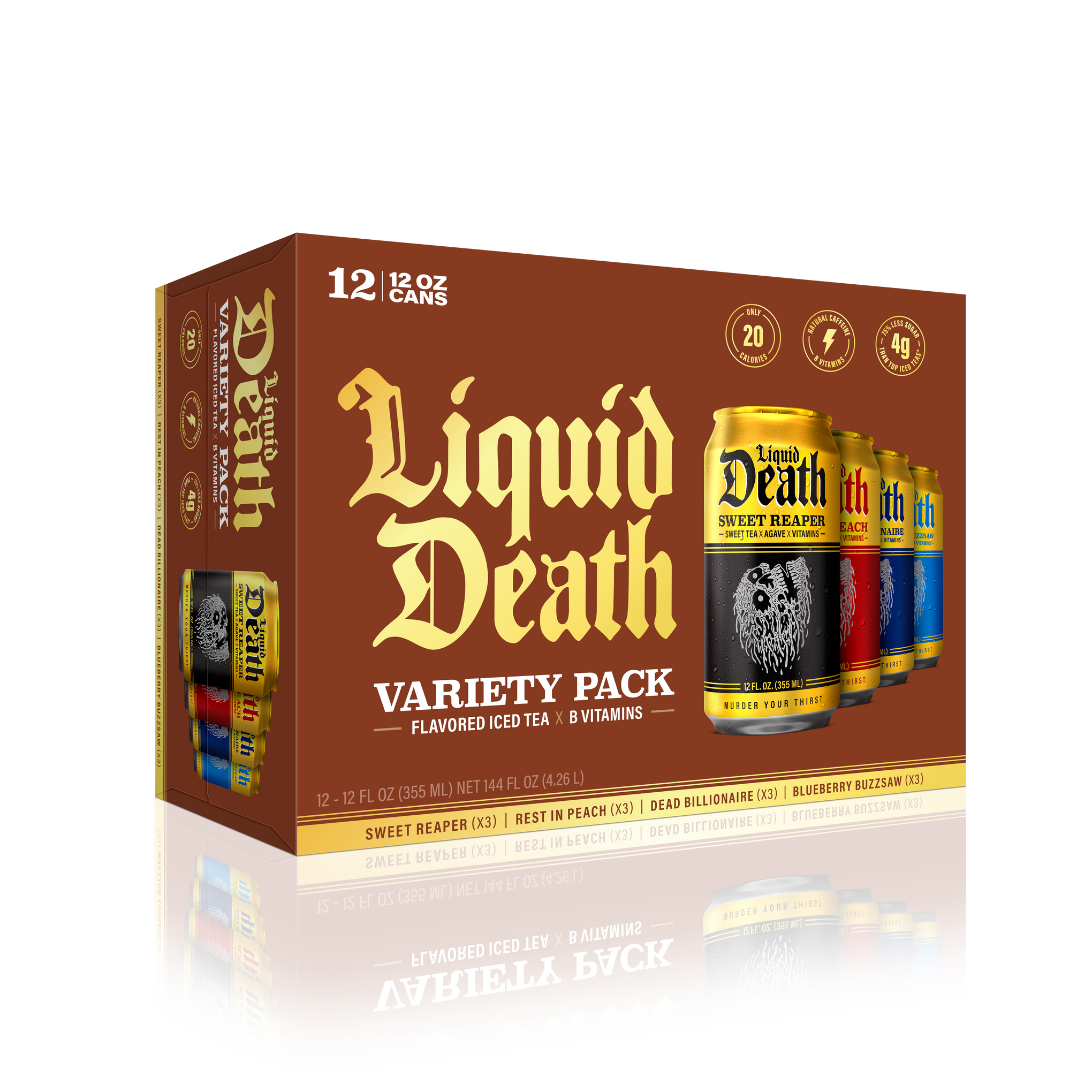 Iced Tea Variety Pack 12oz (12-Pack)