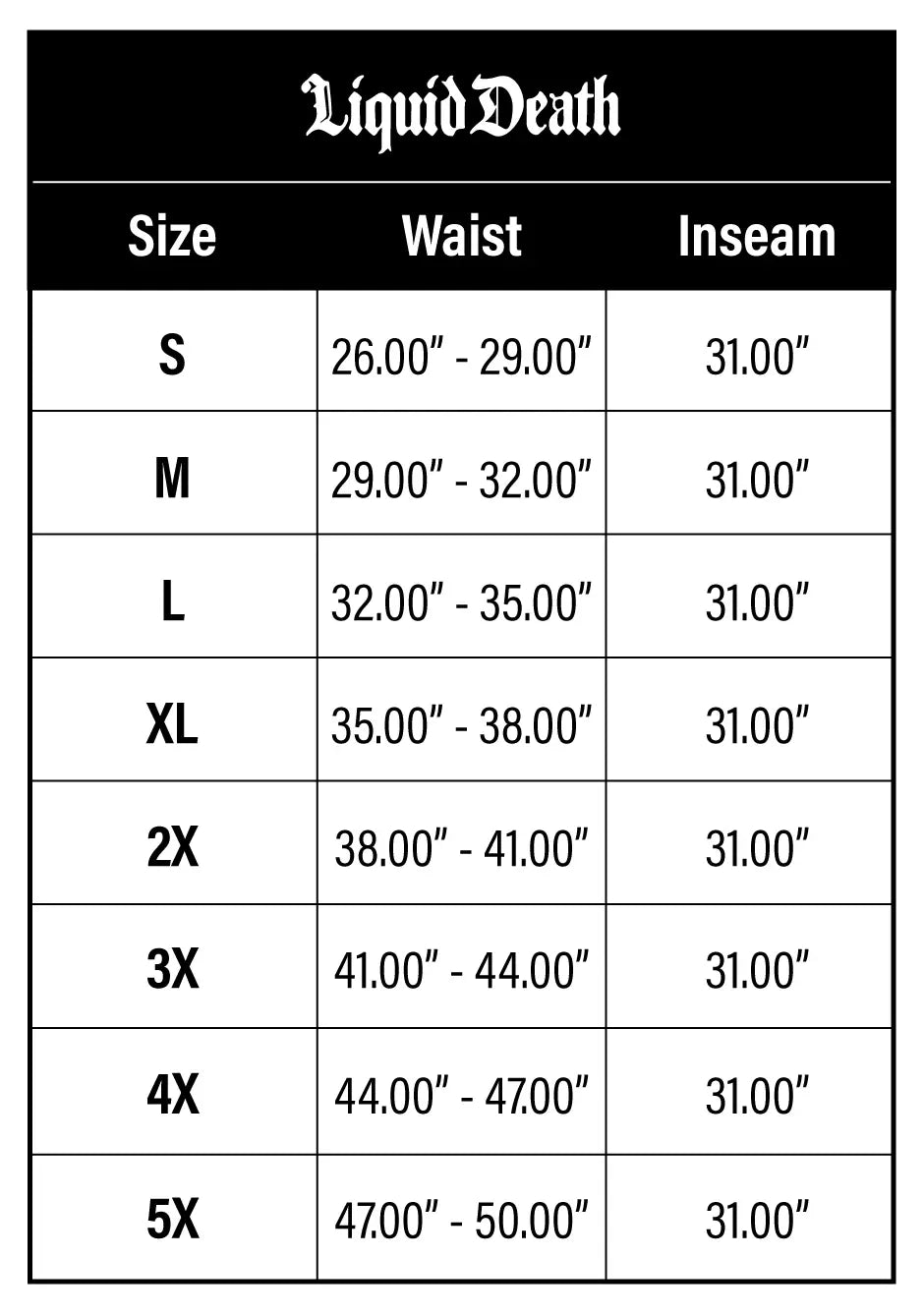 Invisible Death Sweatpants