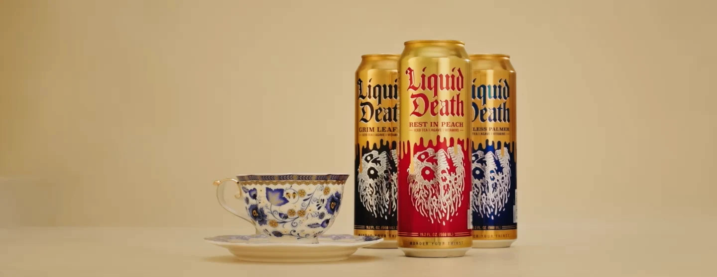Beverage Company Liquid Death Murders Thirst and Tired Marketing  Conventions with Humor – PRINT Magazine