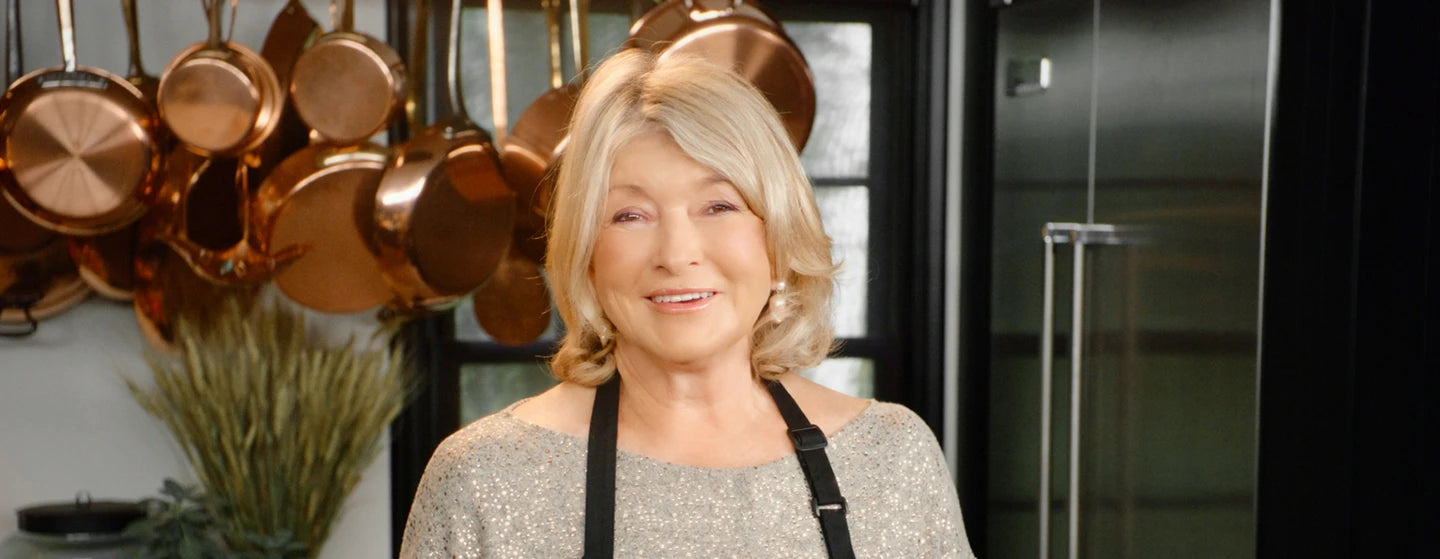 Martha Stewart serves up a gory candle in Liquid Death's Halloween video