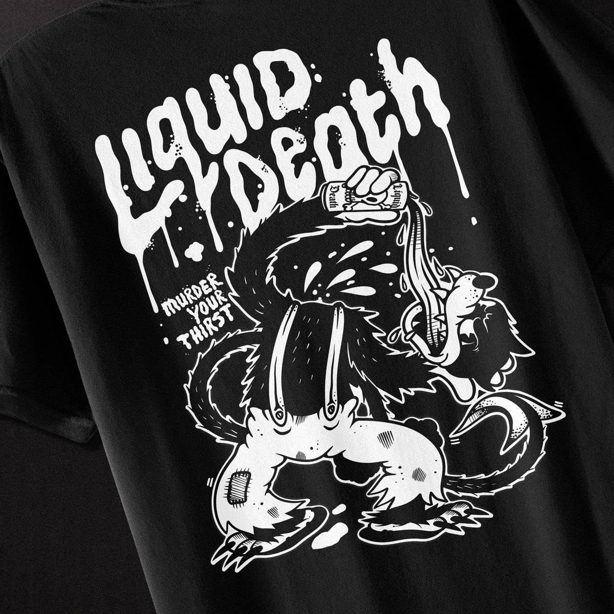 Liquid-Death_Can-Wolfer-Tee_back-detail