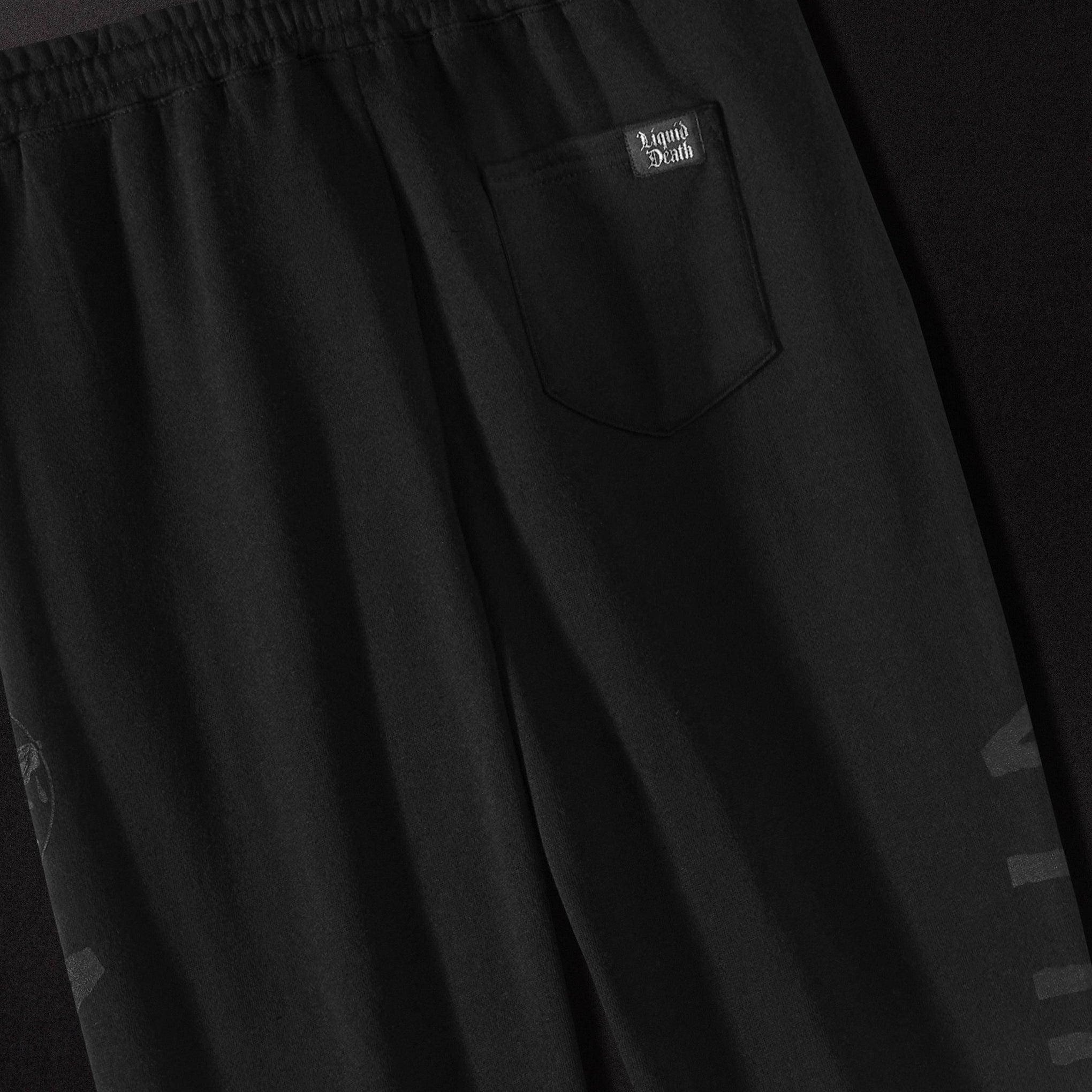 Crystal Moth Sweatpants back detail