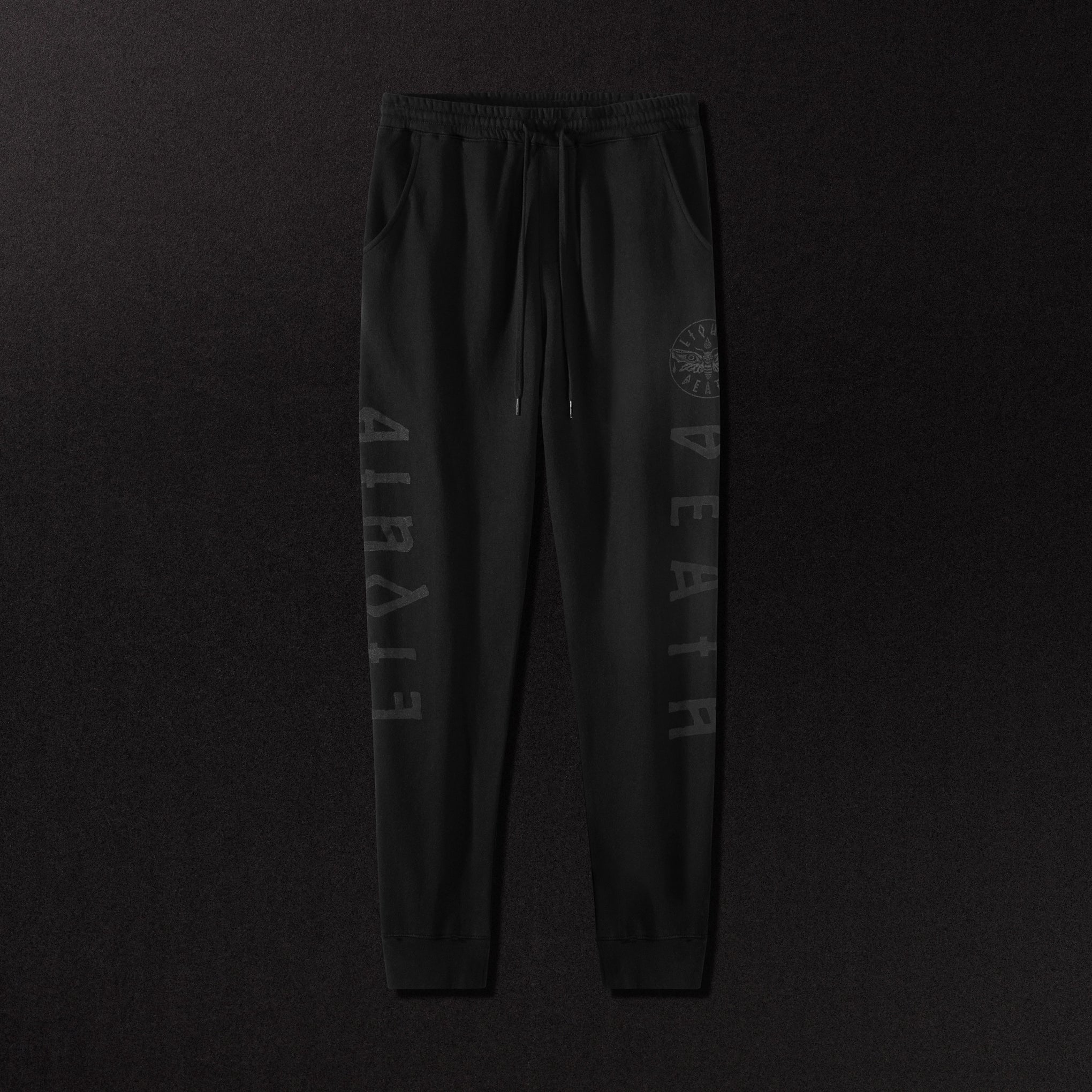 Crystal Moth Sweatpants front