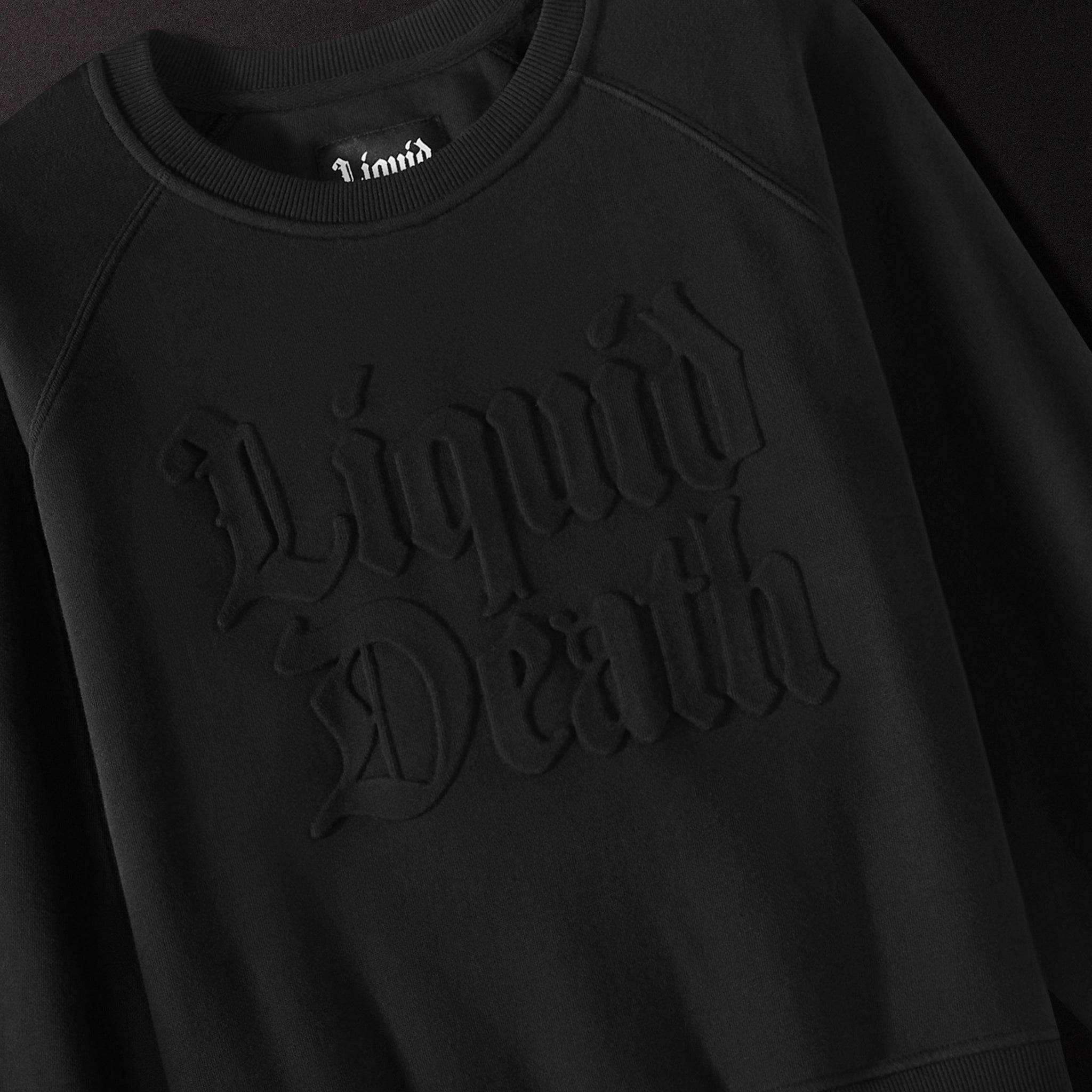 Fade to Black Sweatshirt Front Detail
