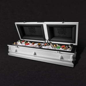 YETI X LIQUID DEATH CASKET COOLER