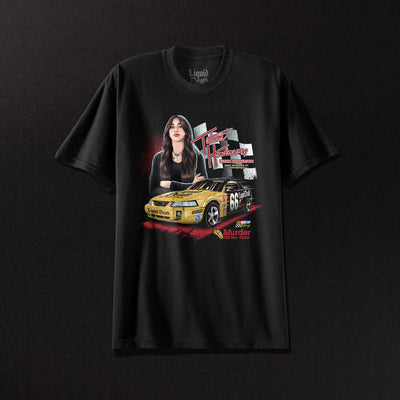 Tatum Henderson Liquid Death Nascar Pro Driver Tee