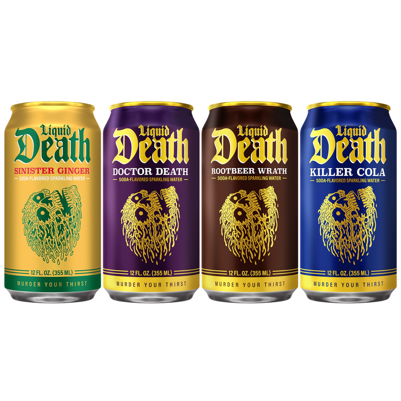 Liquid Death Liquid Death Sinister Ginger Sparkling Water — product image