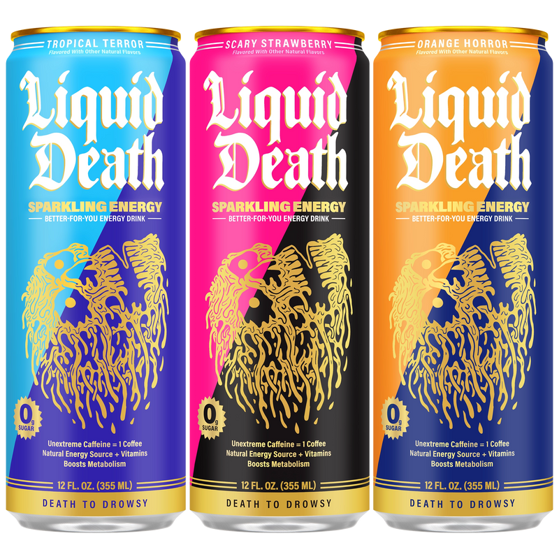 Liquid Death Sparkling Energy — product image