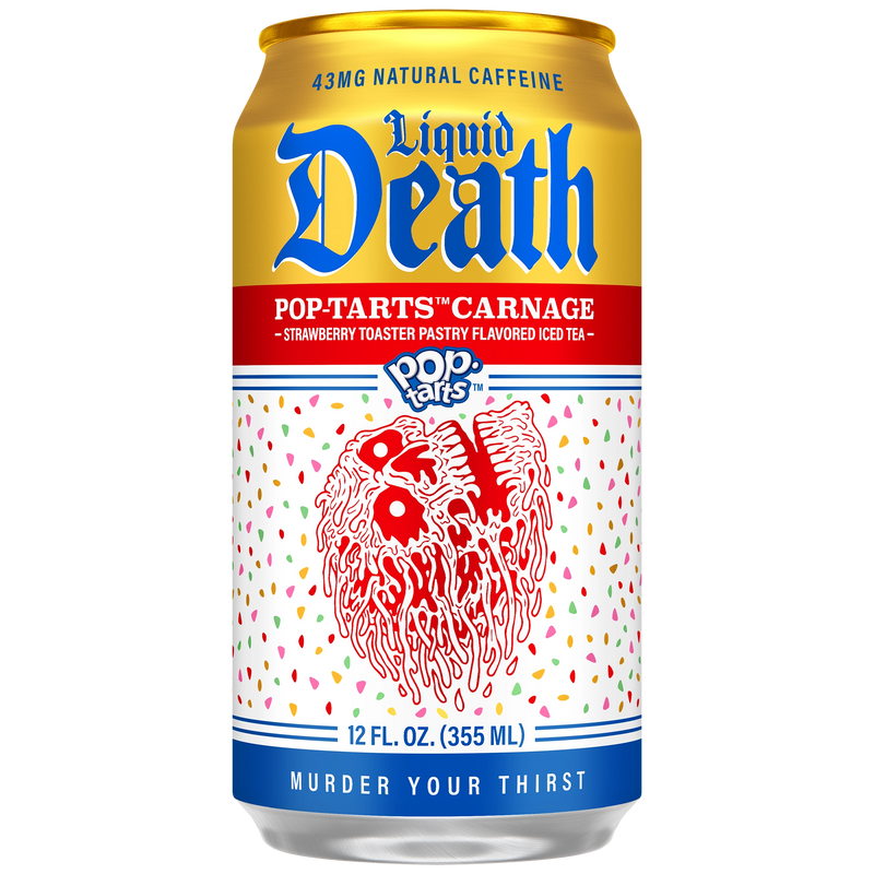 Liquid Death Liquid Death Pop-Tarts Carnage Iced Tea — product image