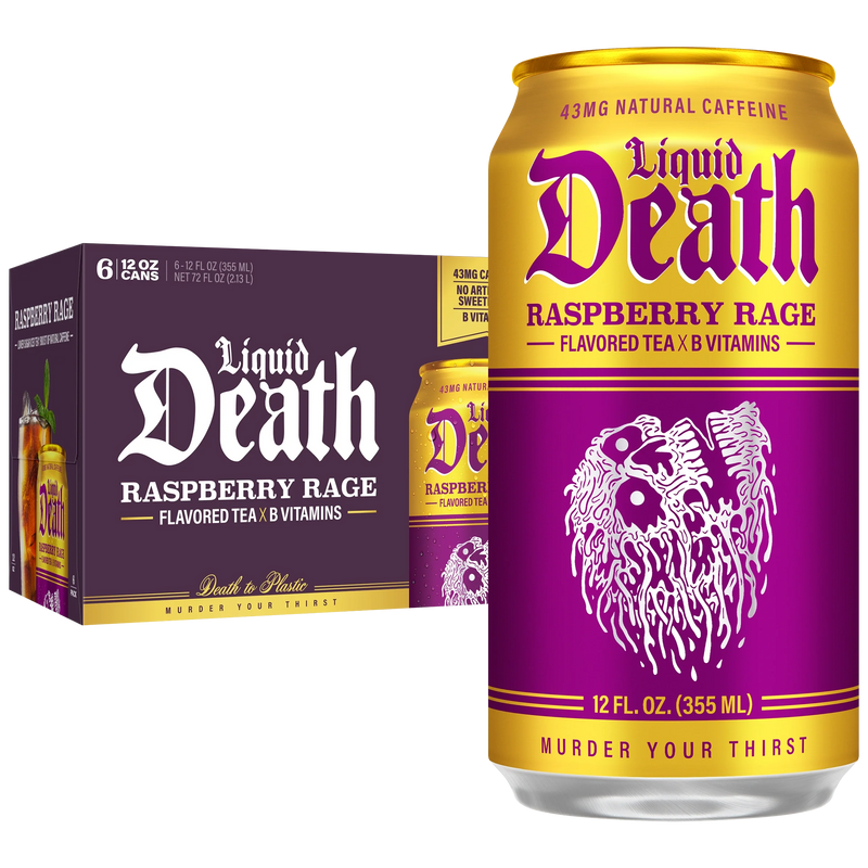 Raspberry Rage — case and can