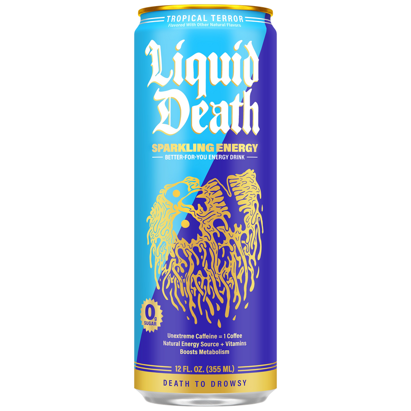 Liquid Death Liquid Death Tropical Terror Sparkling Energy — product image
