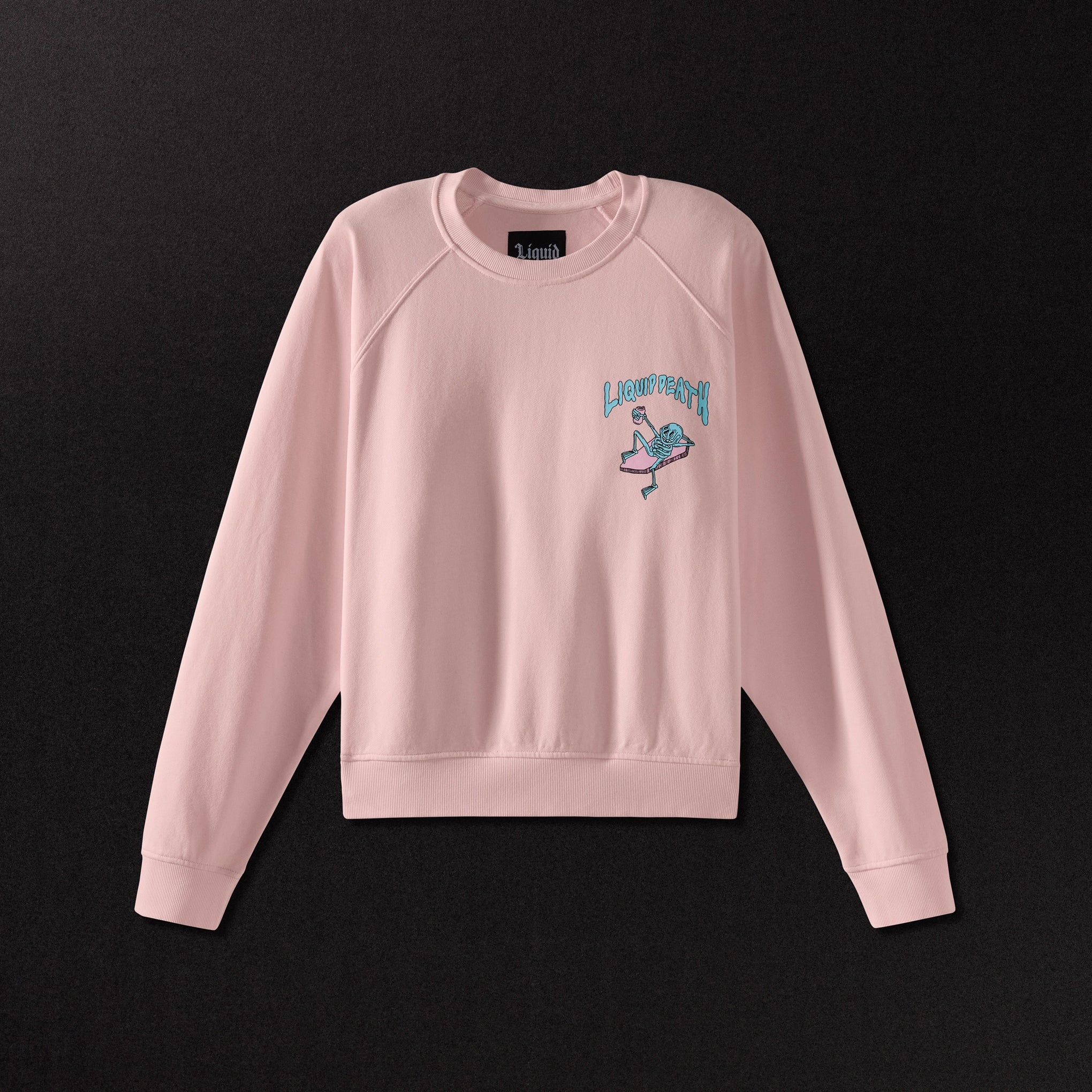 Liquid Death Shallow Grave Sweatshirt Front