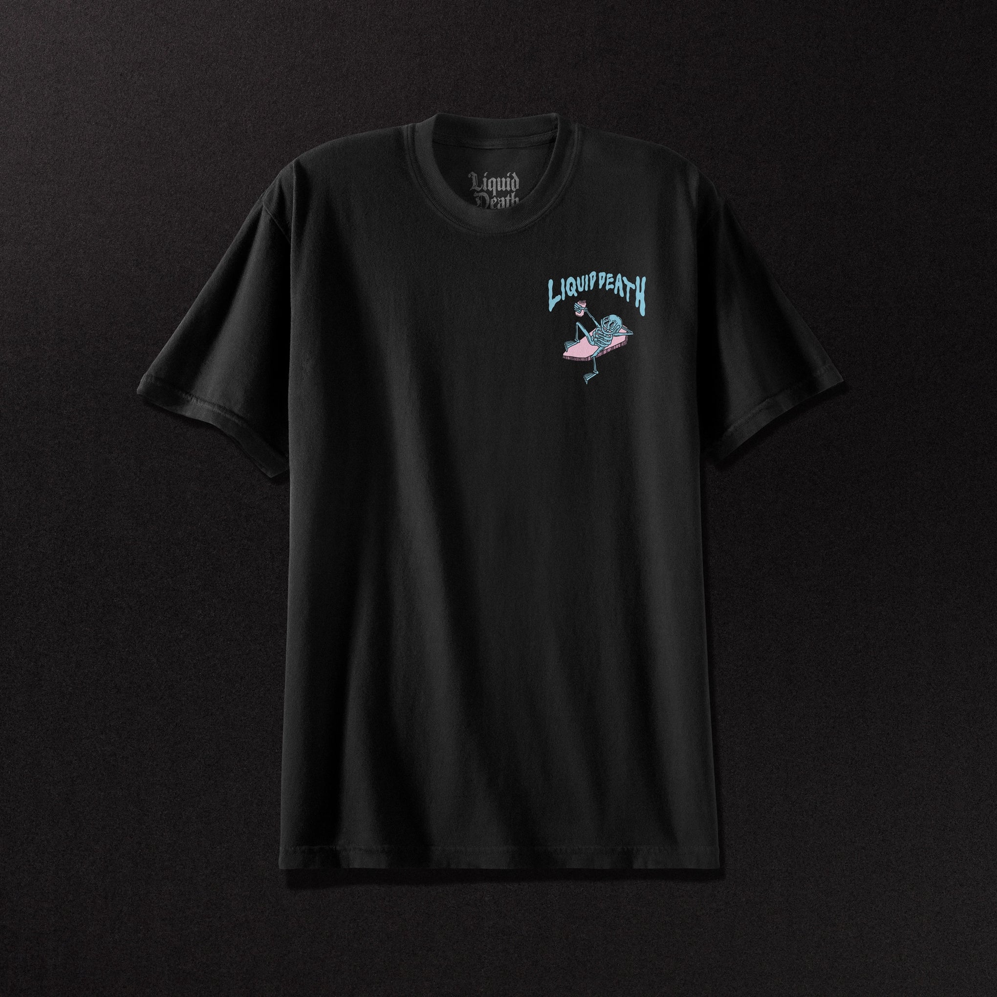 Liquid Death Shallow Grave Tee Front