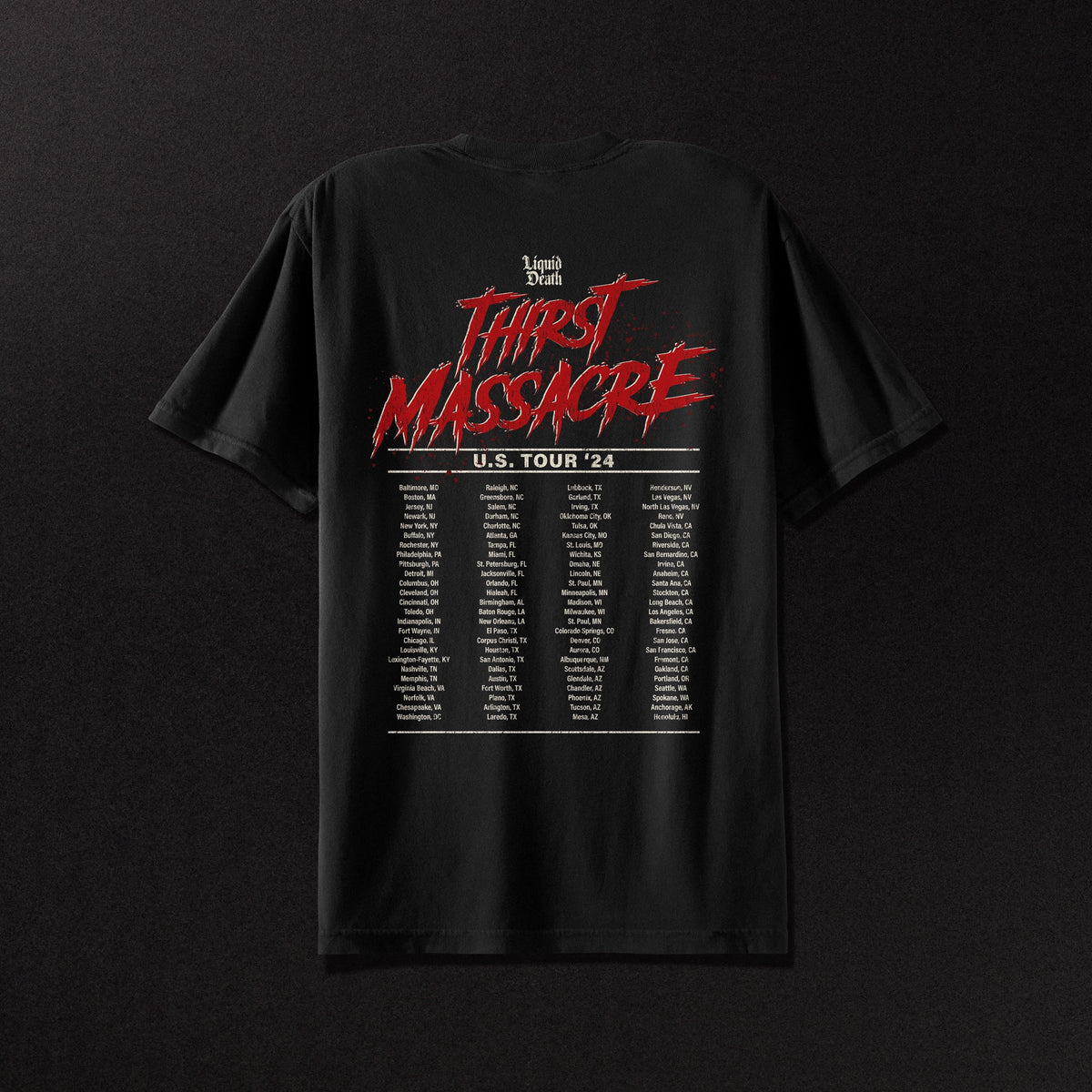 Thirst Massacre Tour Tee