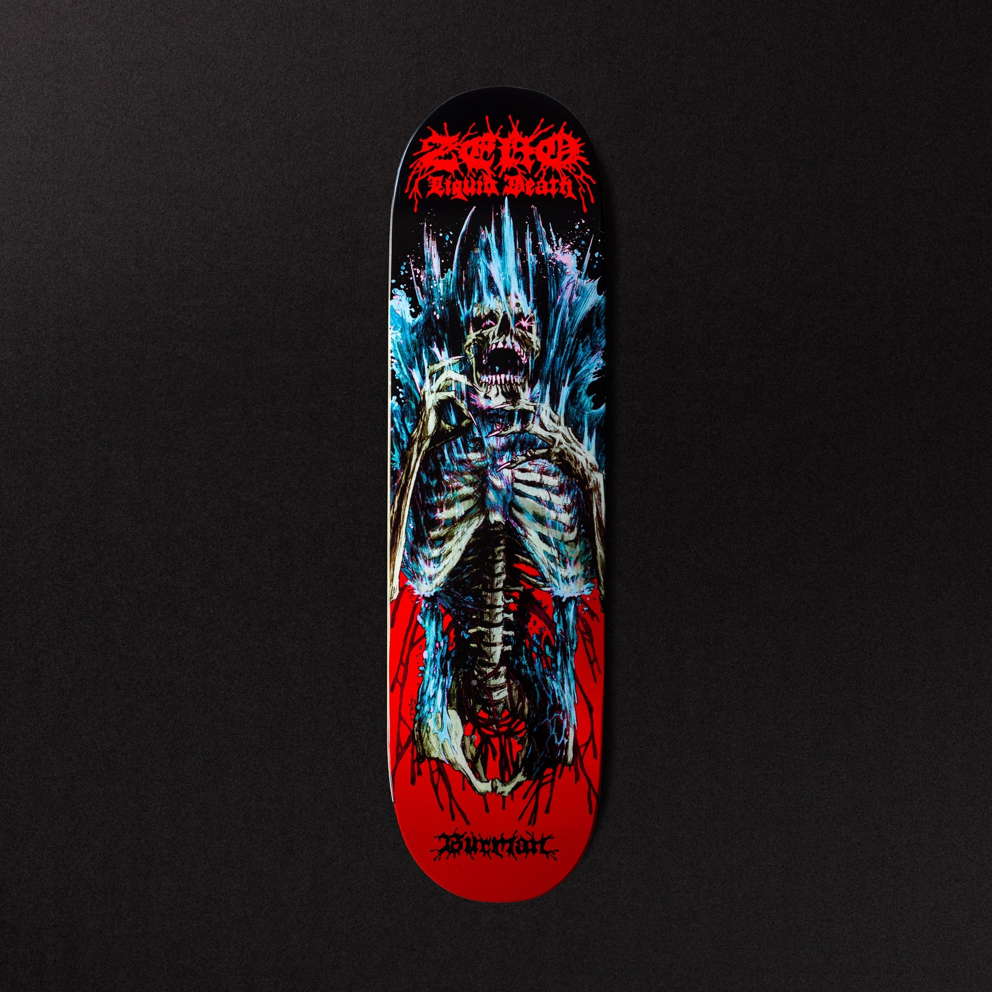 Liquid Death x Zero Skate Deck