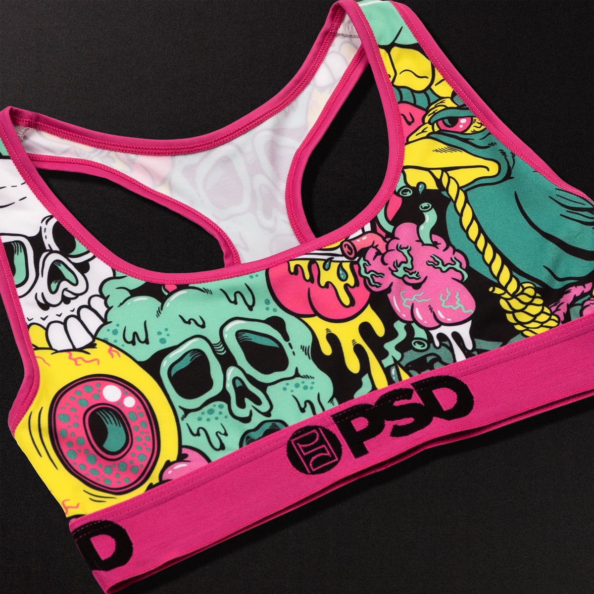 Liquid Death x PSD Death Drip Sports Bra