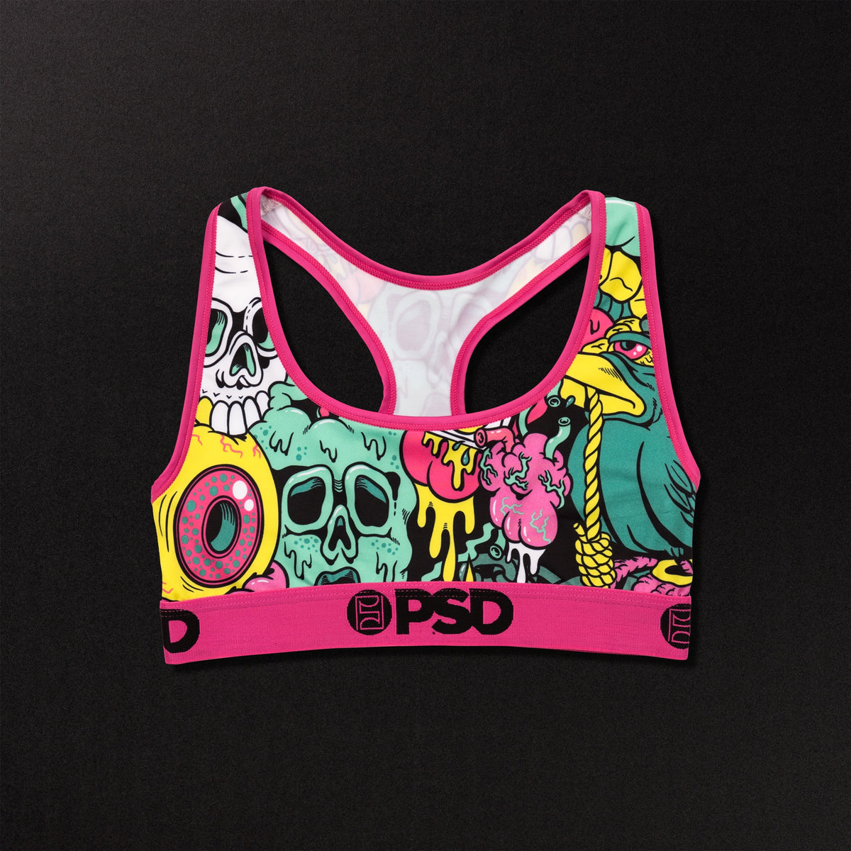 Liquid Death x PSD Death Drip Sports Bra