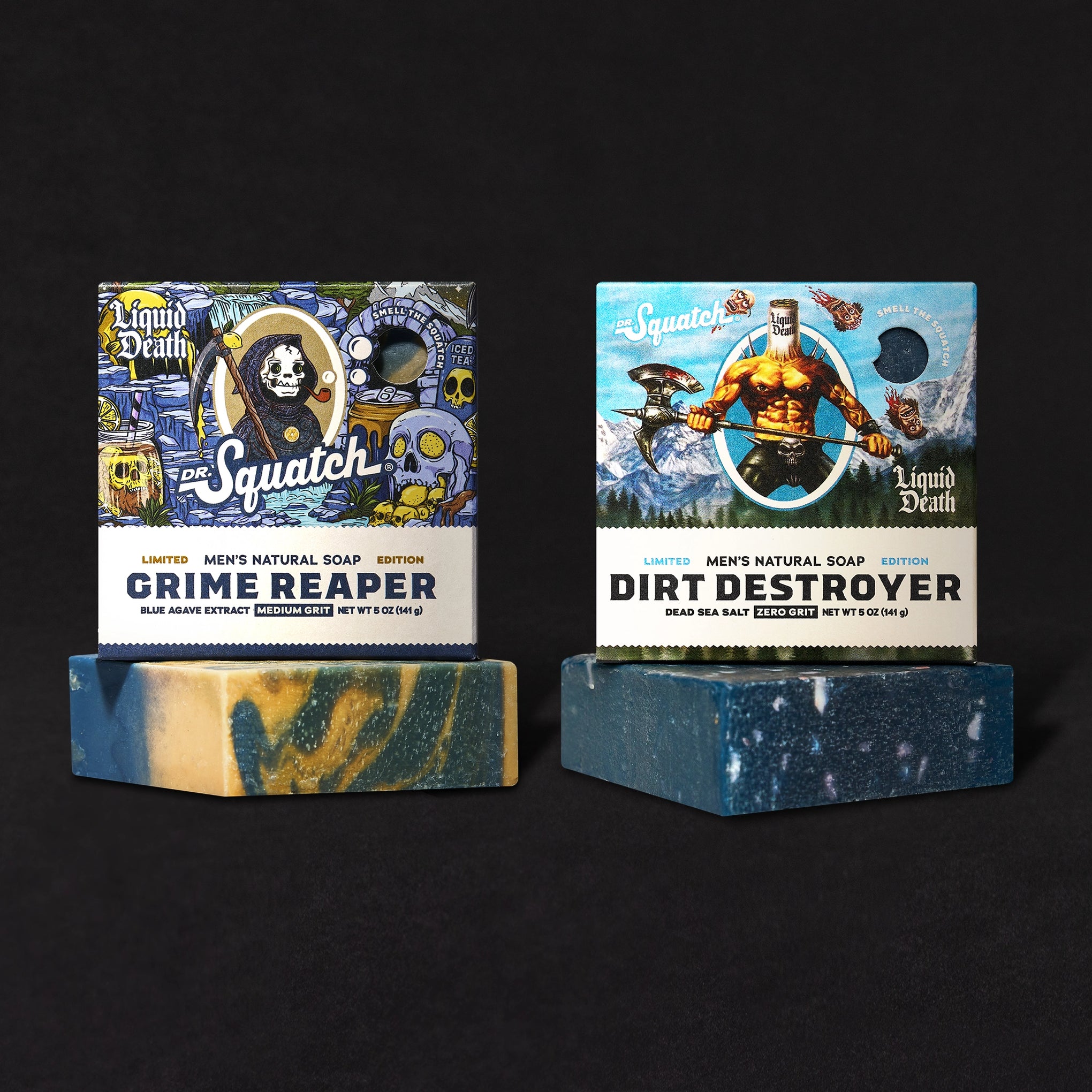 Liquid Death x Dr. Squatch Soap Bundle