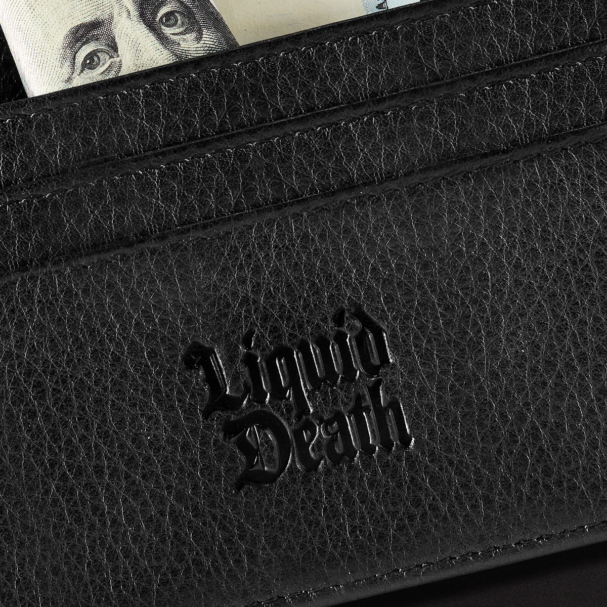 Leather Face Card Wallet