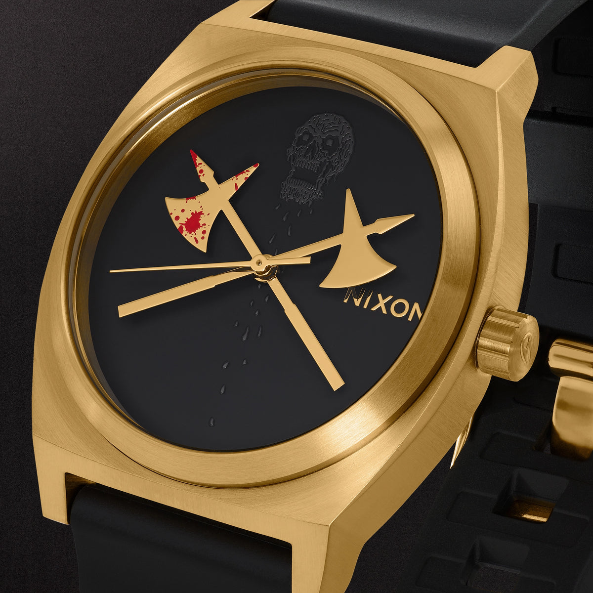 Liquid Death Nixon Watch detail