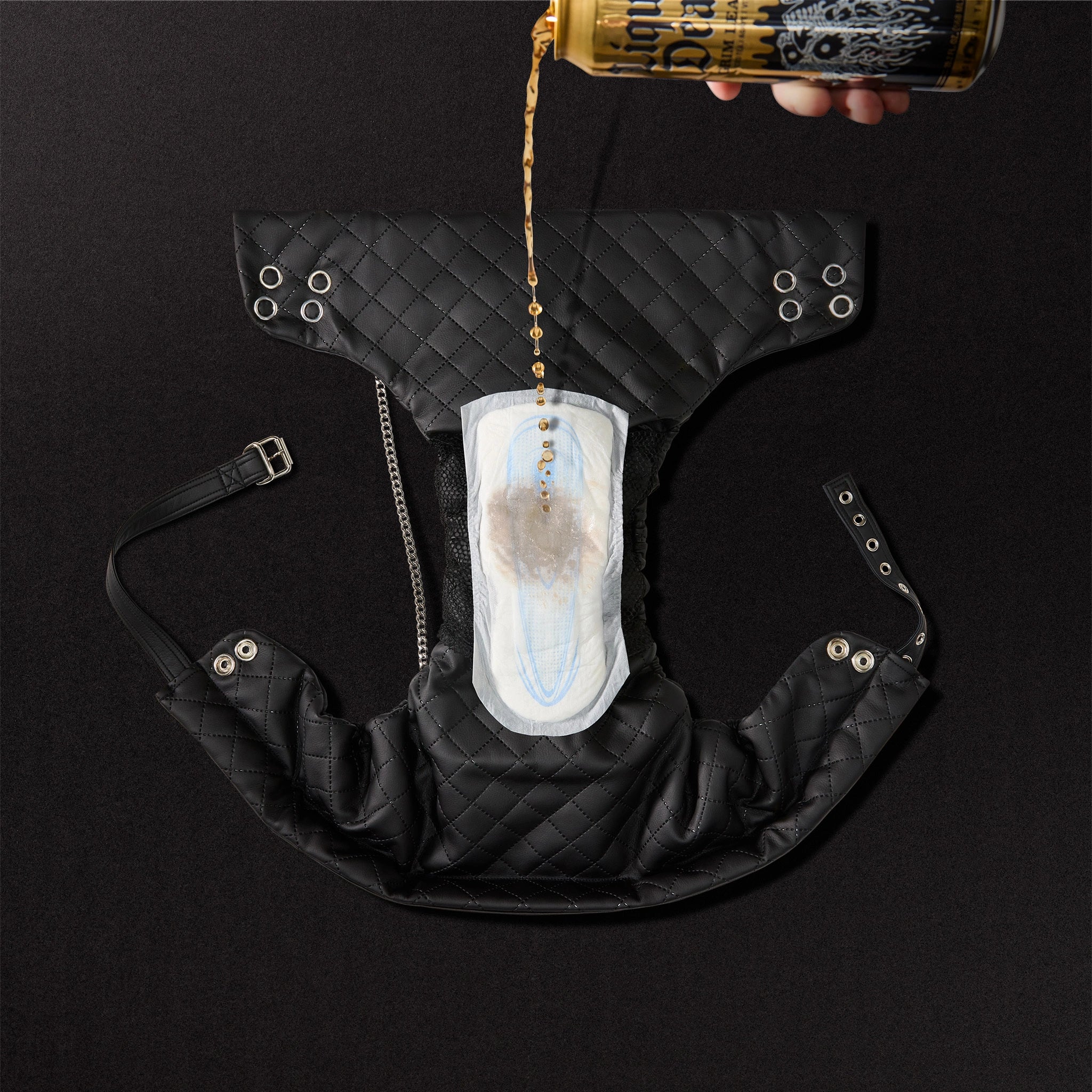 Liquid Death Pit Diaper Depends Pour