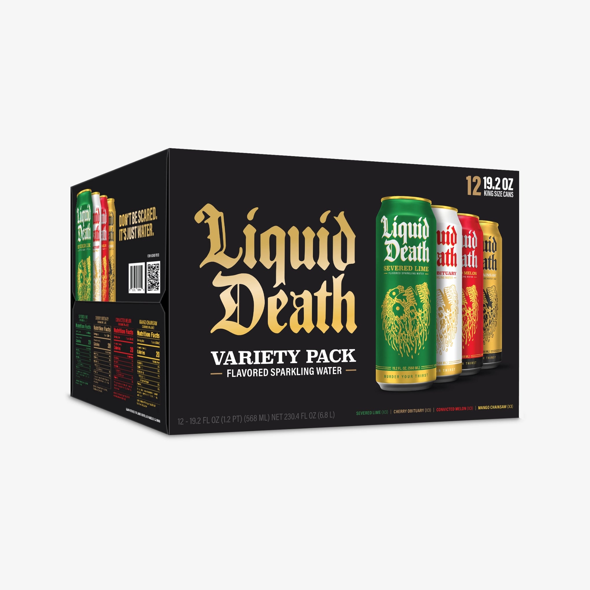 Flavored Sparkling Variety 19.2oz (12-Pack)