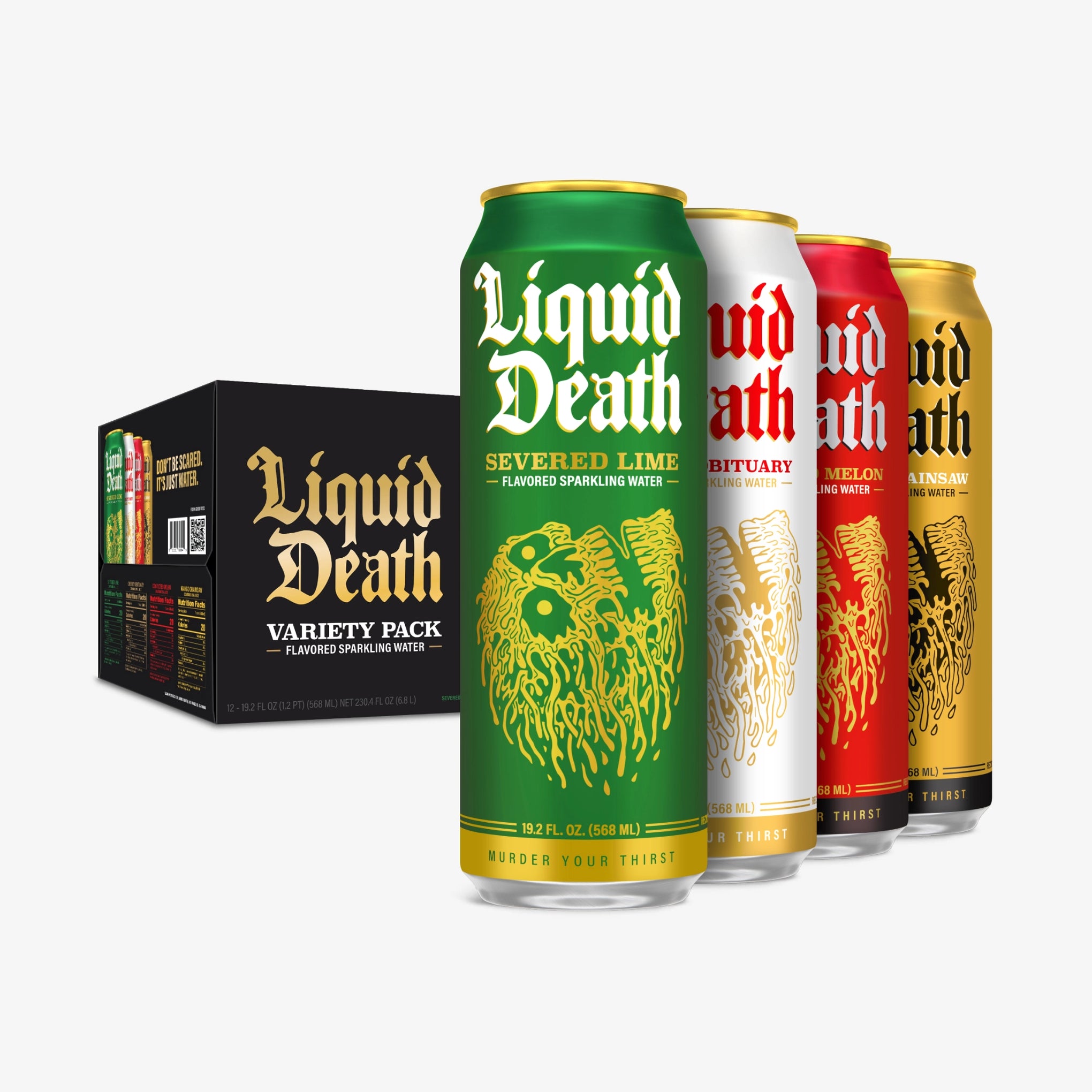 Flavored Sparkling Variety 19.2oz (12-Pack)