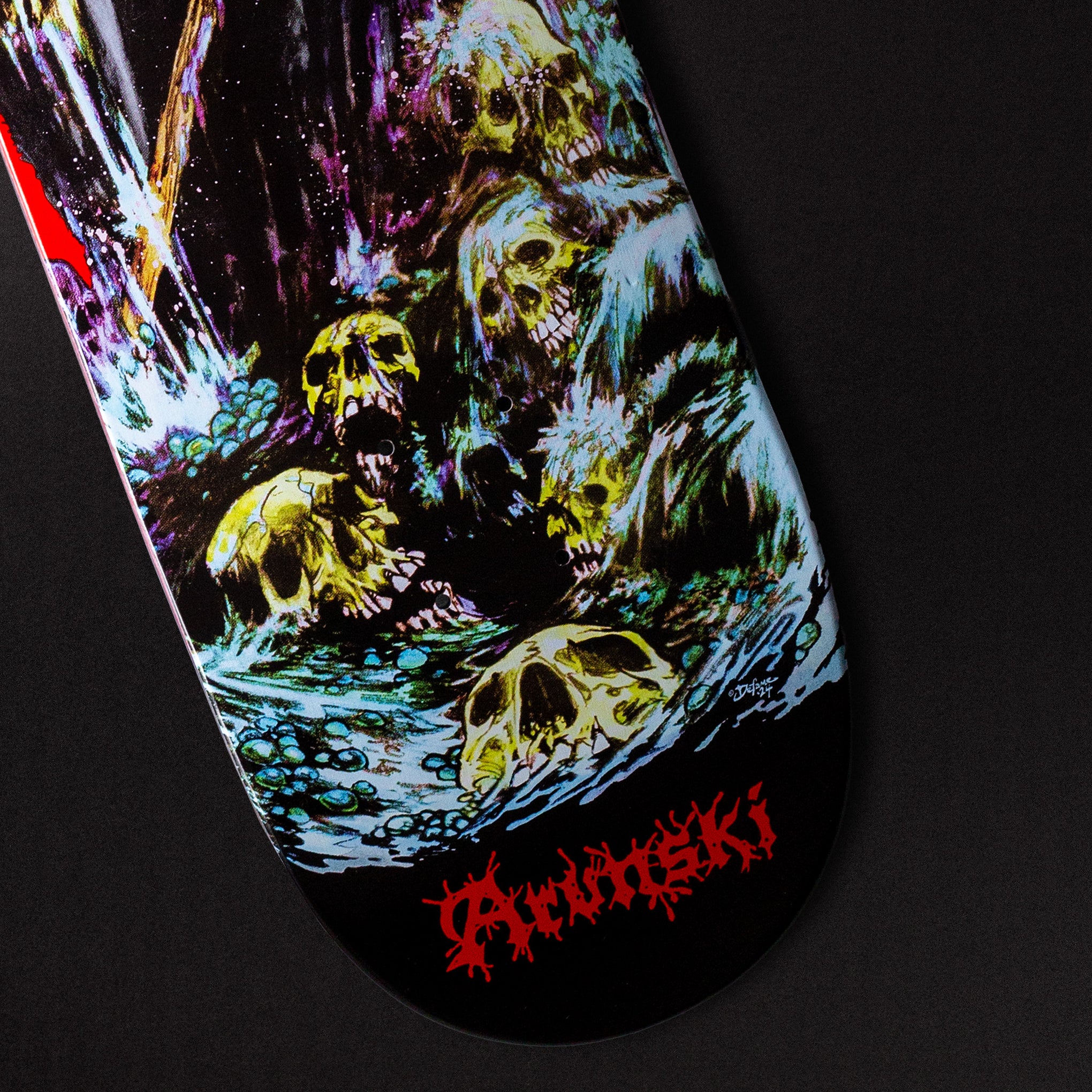 Liquid Death x Zero Skate Deck