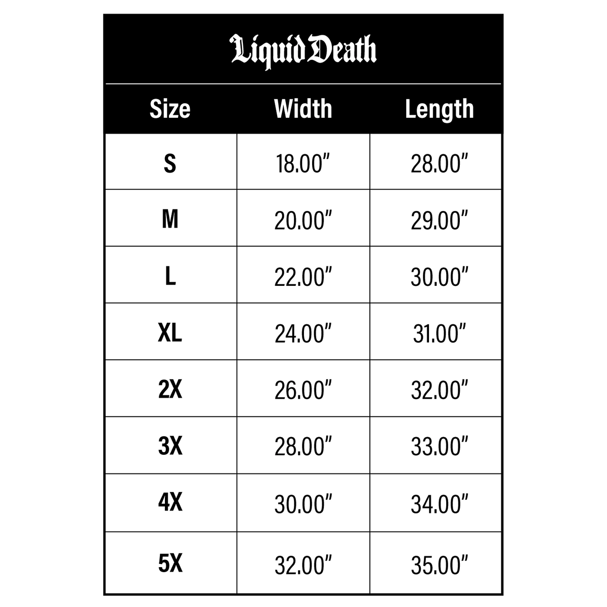 Liquid Death x Metallica Tour Tee