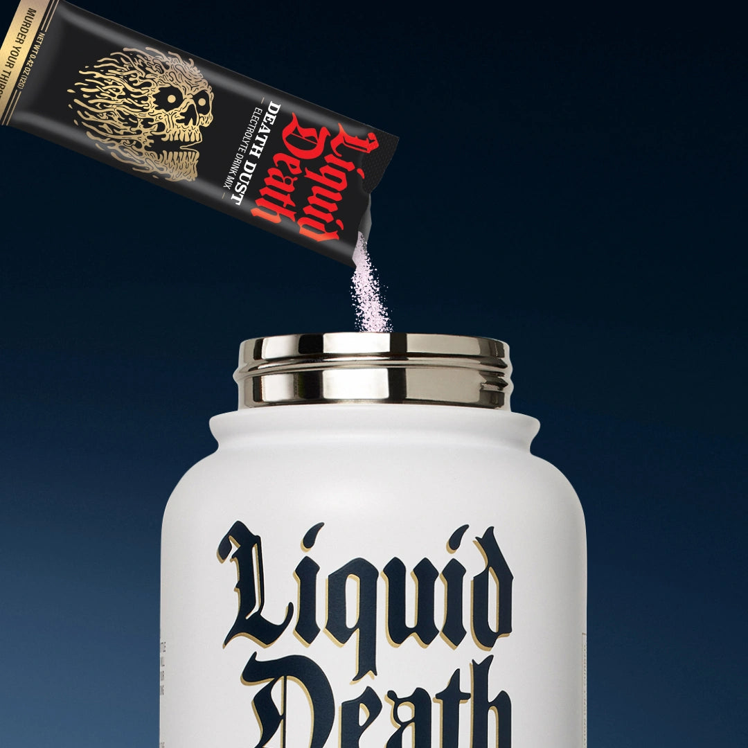 Dust Liquid Ozzy Says Don’t Snort Death Dust | Liquid Death x Ozzy Osbourne