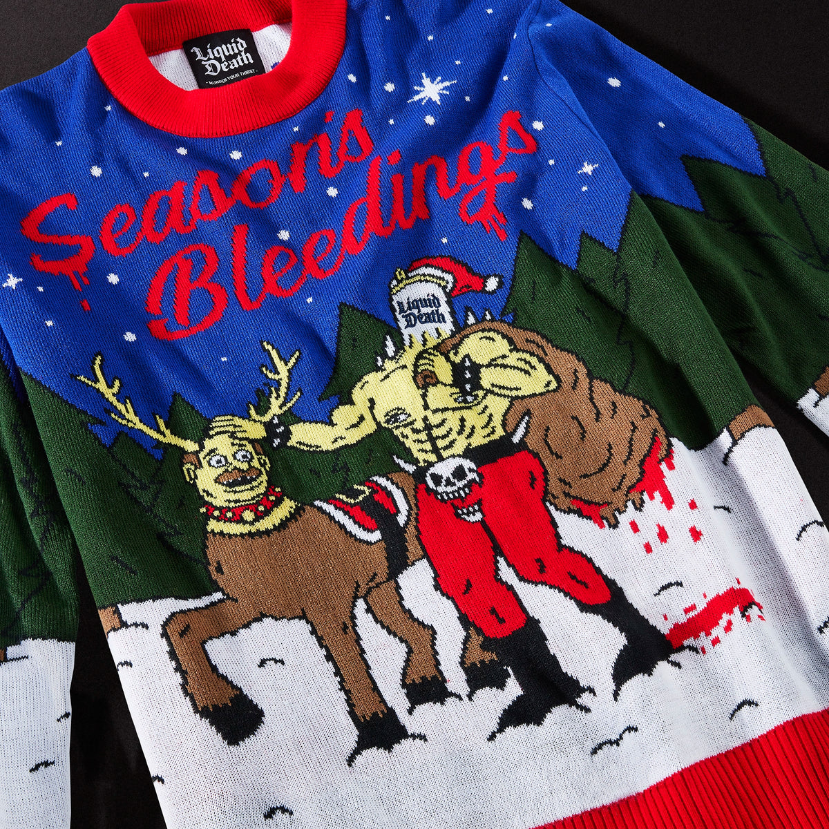 Superhero sales holiday sweaters